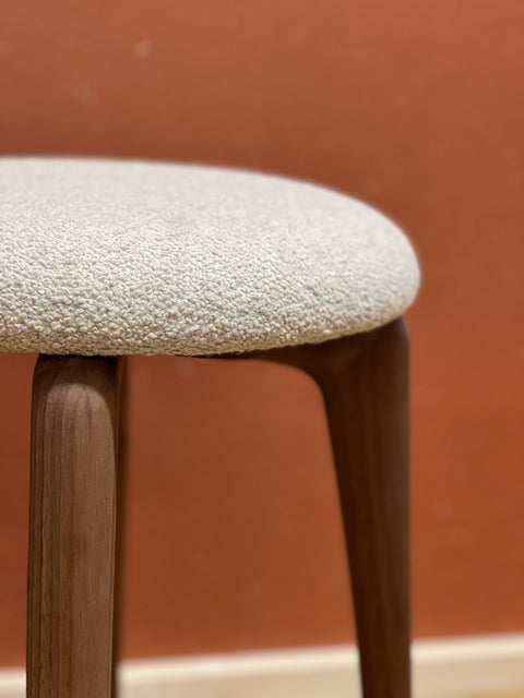 Mochi Upholstered Round Stool