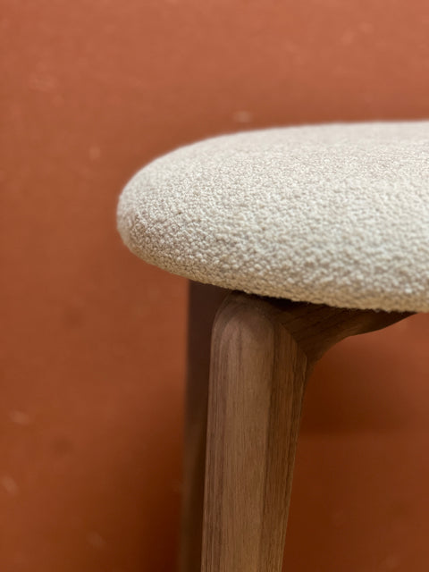 Mochi Upholstered Round Stool