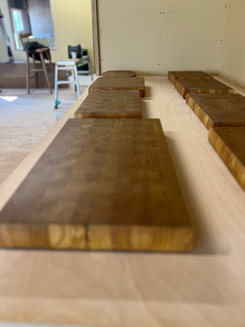 End Grain Butcher Block Chopping Board