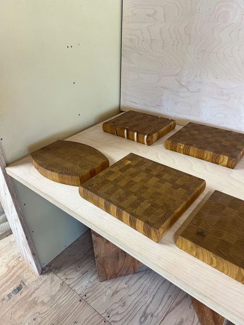 End Grain Butcher Block Chopping Board