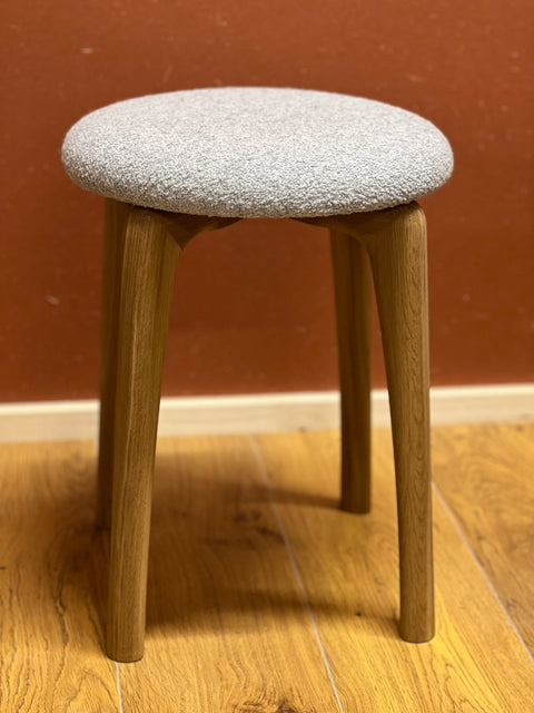 Mochi Upholstered Round Stool