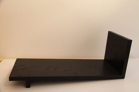 Book Stand (Large - Ebonised Red Oak)