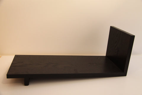 Book Stand (Large - Ebonised Red Oak)