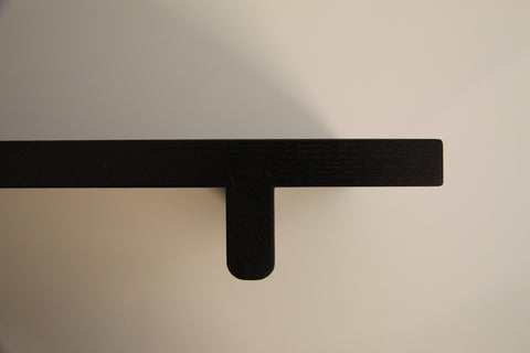 Book Stand (Large - Ebonised Red Oak)