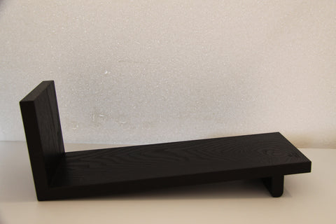 Book Stand (Small - Ebonised Red Oak)