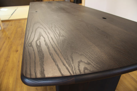 Dining Table - Ebonised Red Oak.