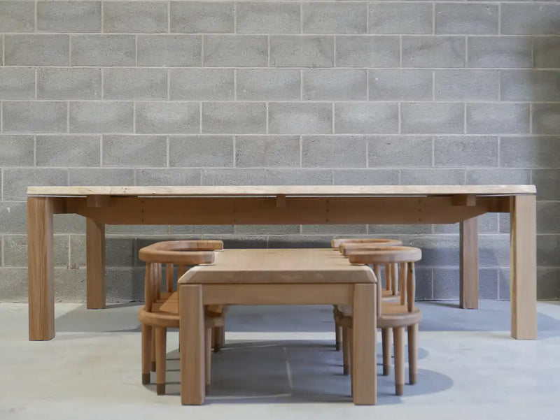 European Oak Dining Table