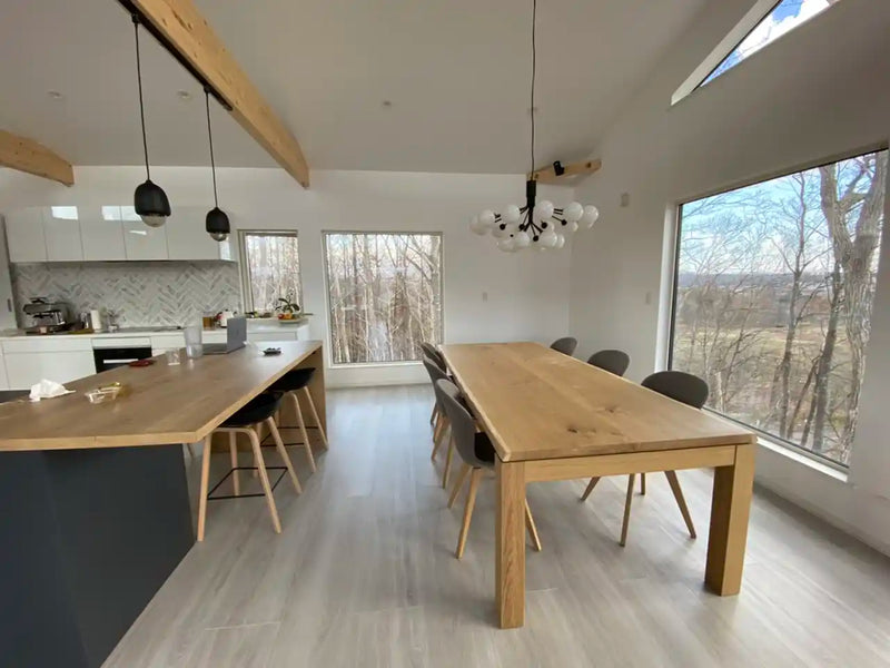 European Oak Dining Table