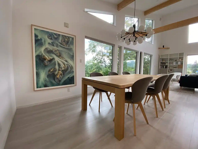 European Oak Dining Table