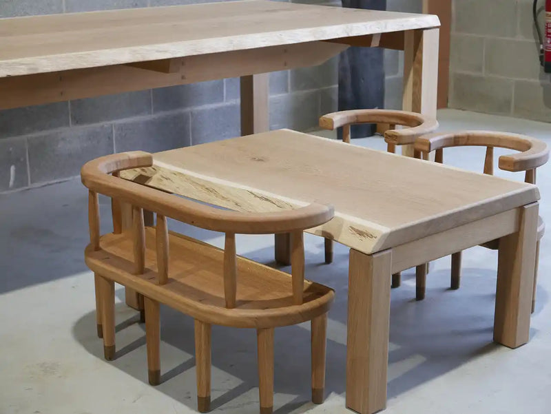 European Oak Dining Table