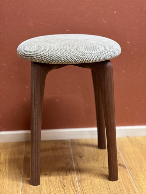 Mochi Upholstered Round Stool
