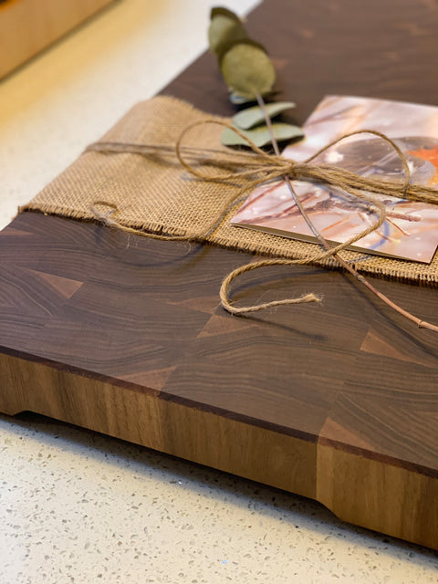 End Grain Butcher Block Chopping Board