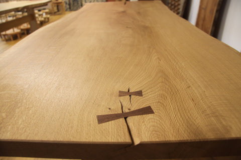 Trestle Table Oak