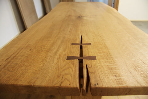Trestle Table Oak