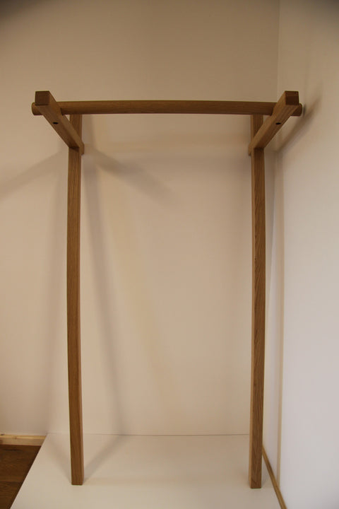 Clothes Rack Leaning - Oak