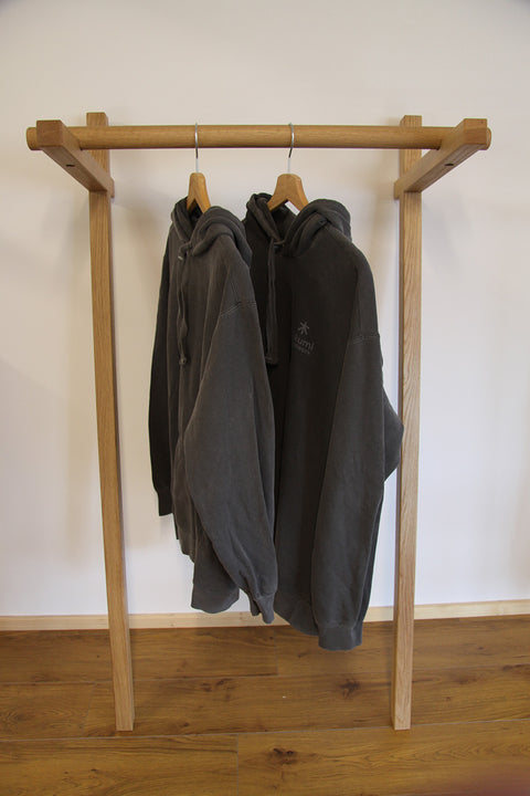 Clothes Rack Leaning - Oak