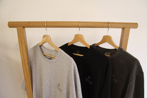 Clothes Rack Freestanding - Oak