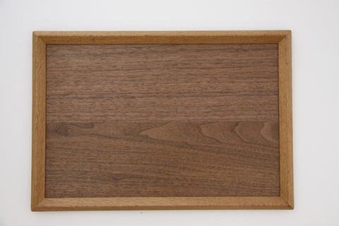 Serving Tray (Mizunara & Walnut )
