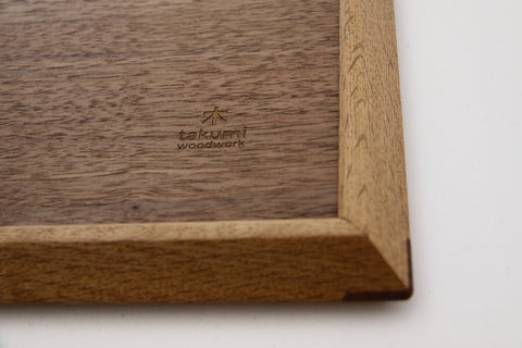 Serving Tray (Mizunara & Walnut )