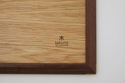 Serving Tray (Walnut & White Oak )