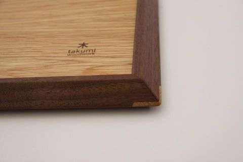 Serving Tray (Walnut & White Oak )