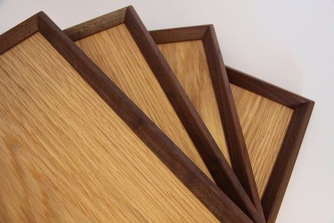 Serving Tray (Walnut & White Oak )