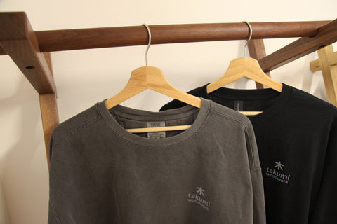 Clothes Rack Leaning - Walnut