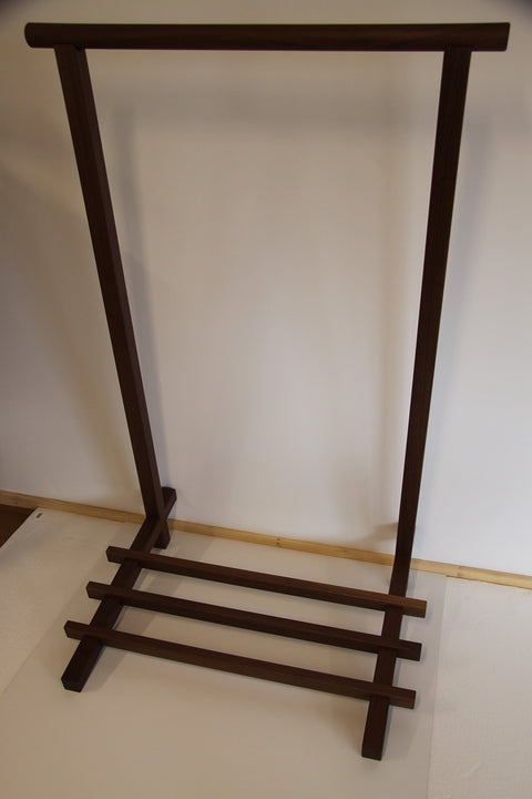 Clothes Rack Freestanding - Walnut
