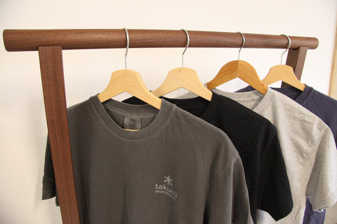 Clothes Rack Freestanding - Walnut