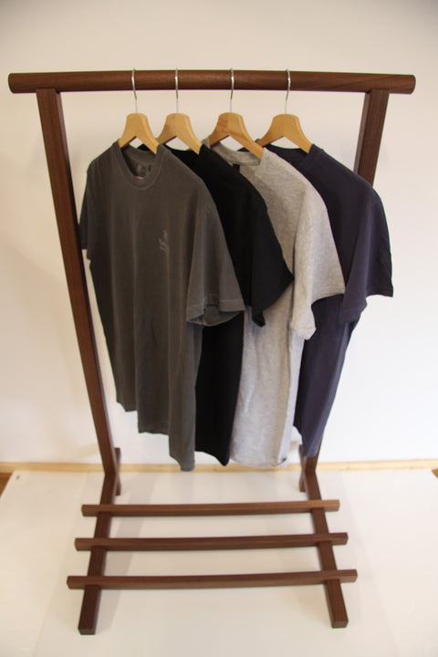 Clothes Rack Freestanding - Walnut