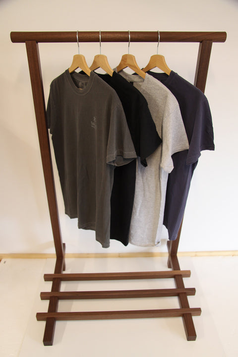 Clothes Rack Freestanding - Walnut