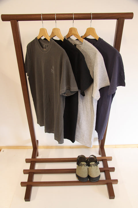 Clothes Rack Freestanding - Walnut