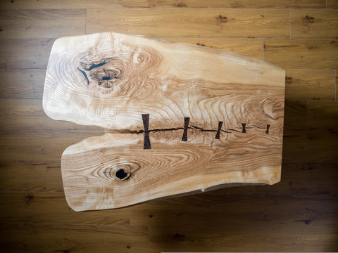 Yachidamo Waterfall Coffee Table 01, top view
