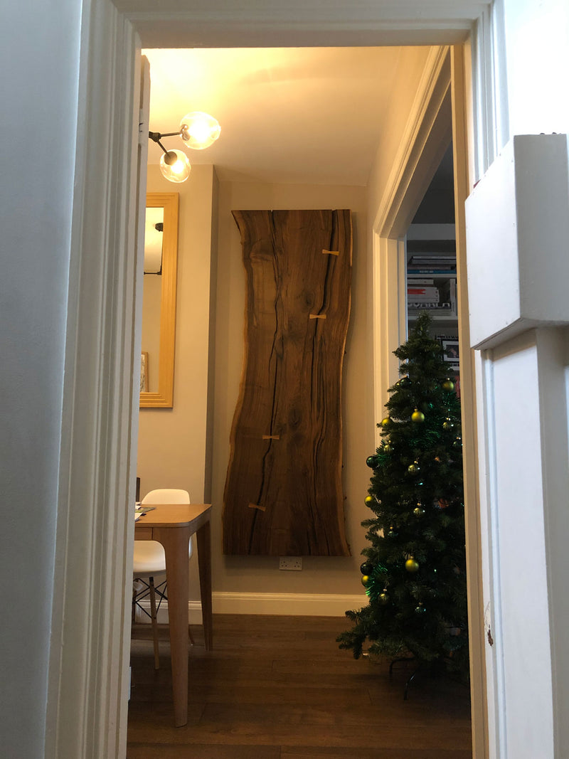 English Walnut Table & Bench