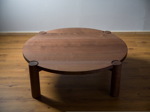 Sōen Walnut Coffee Table, full view