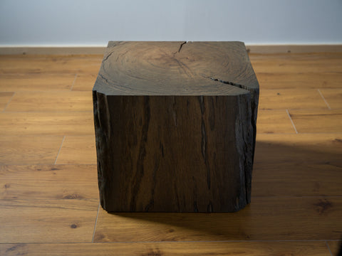 Jindaimoku solid wood side table