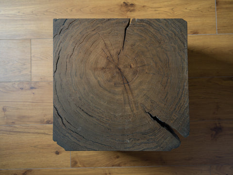 Jindaimoku solid wood side table