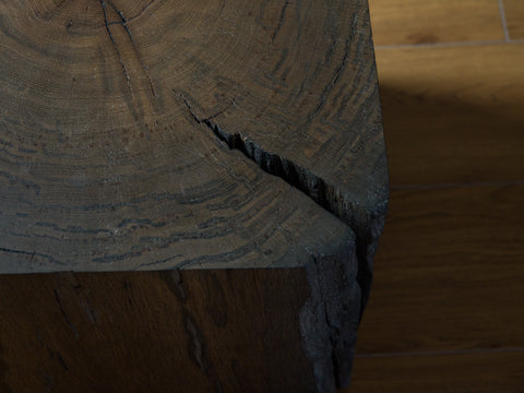 Jindaimoku solid wood side table